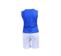 SKCU016 Design children's cheerleader styles Make sleeveless cheerleading styles Customize football baby cheerleading styles Cheerleading uniforms front view